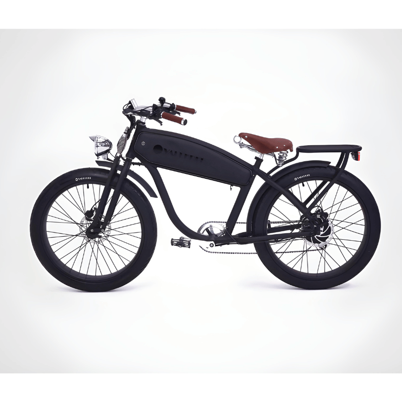 VALLKREE The Dopamine Surf 250/500W 48V 14.5Ah Electric Bike Very Black Side View