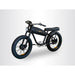 VALLKREE The Mechanism 24 500W 48V 15Ah Electric Bike Black Front Side View