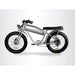 VALLKREE The Moon Dog 250-500W 48V 15Ah Electric Bike Silver Bullet Side View