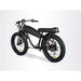 VALLKREE The Moon Dog 250-500W 48V 15Ah Electric Bike Very Black Rear Side View