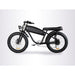 VALLKREE The Moon Dog 250-500W 48V 15Ah Electric Bike Very black Side View