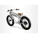 VALLKREE The Yakuza Mini Drifter 250-500W 48V 15Ah Electric Bike Silver Rear Side View