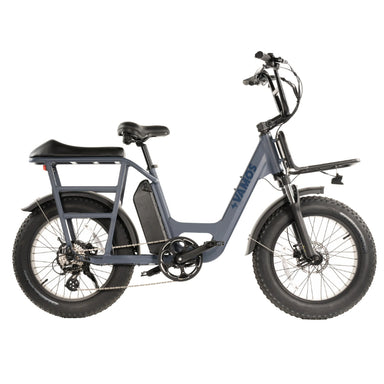 VAMOS Amigo 350W 36V Electric Bike Blue Right Side View