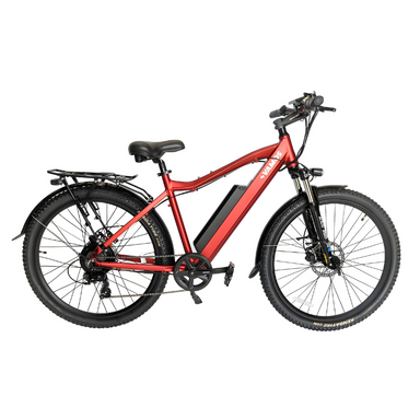 VAMOS El Diablo 48V/20Ah Electric Bike Red Side View