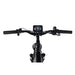 VAMOS El Hefe 500W 48V 2Ah Electric Bike in Black Handlebar View