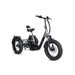 VAMOS Papa Grande Pro 500W 48V 20/25Ah Electric Bike Grey Black Front Side View