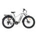 VELOZ Discovery Fat 750W 48V 15Ah Electric Bike in Silver Right Side View