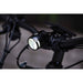 VOLITION Max Performance 840Wh 48V Electric Bike in Matt Black Front Light Turned On View