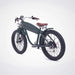 Vallkree The Drifter 250/500W 4V 15Ah Electric Bike Planet Green Matte Rear Side View