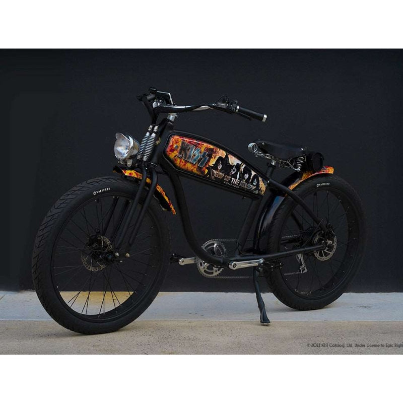 Vallkree X Kiss the Drifter Collector's Edition E-Bike in Black