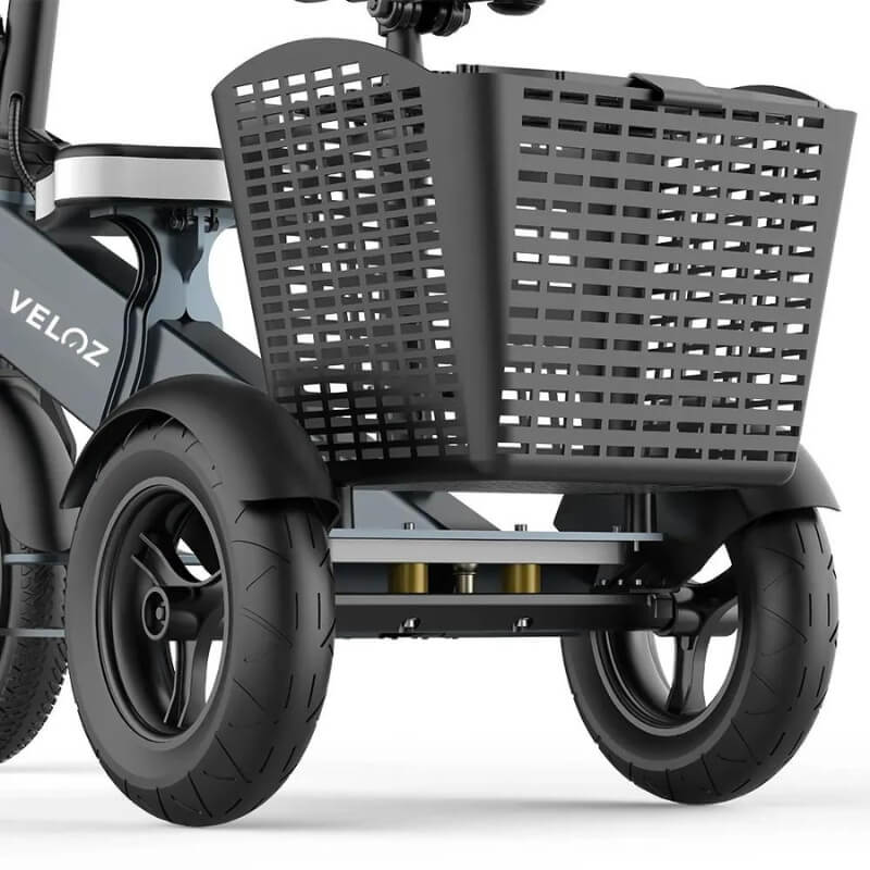 Veloz 2024 ES2 350W Trike Three Wheels Dual Motor E-Scooter