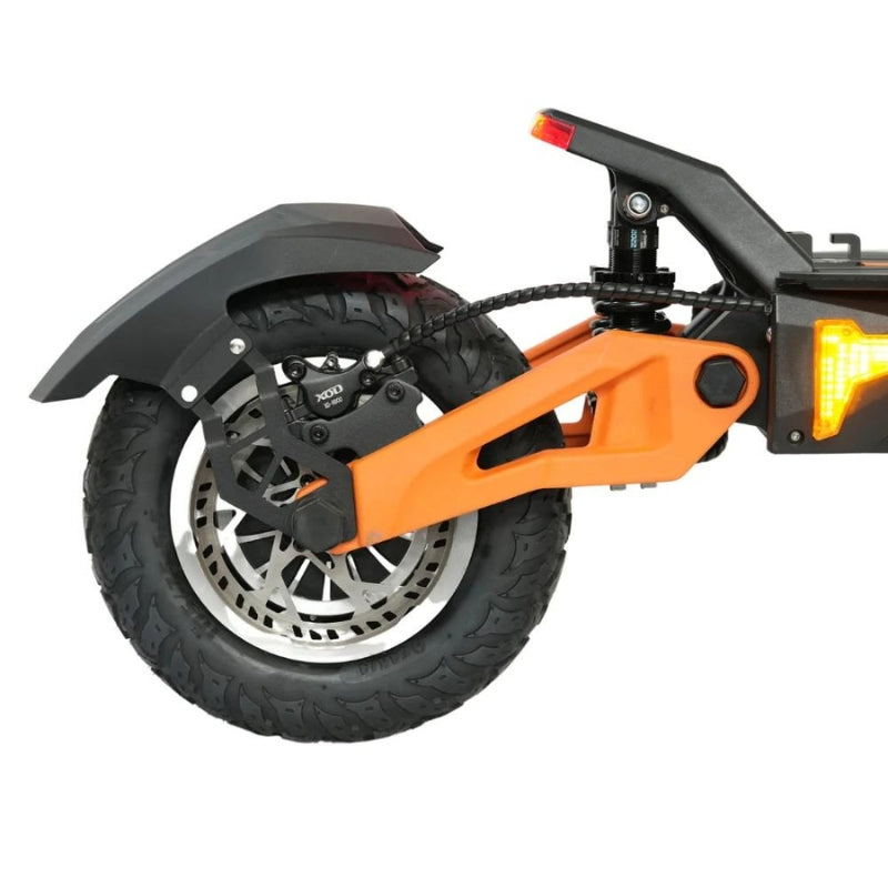 Veloz G4 4200W Peak Power 90km/h 200+km Distance All Terrain Portable Battery E-Scooter in Orange