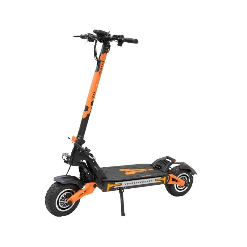 Veloz G4 4200W Peak Power 90km/h 200+km Distance All Terrain Portable Battery E-Scooter in Orange