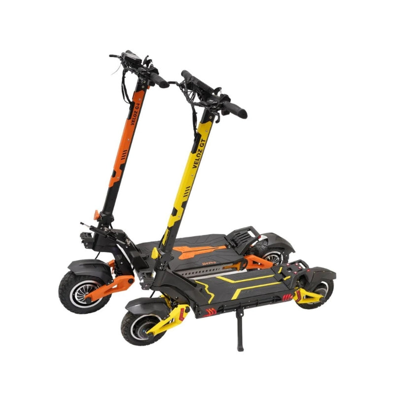 Veloz G4 4200W Peak Power 90km/h 200+km Distance All Terrain Portable Battery E-Scooter in Orange