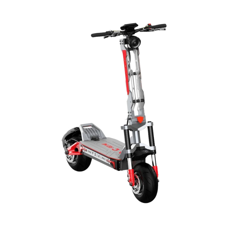 Veloz G5 5000W Peak Motor Speed Up to 120km/h 240km Range E-Scooter in White/Red