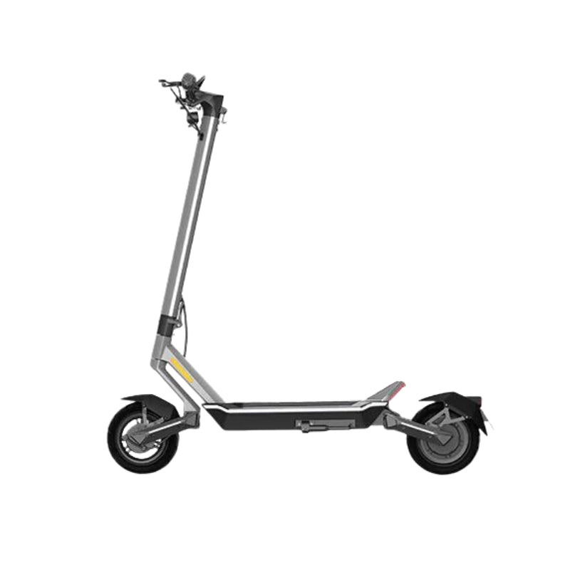 Veloz Punk Pro 2300W Dual Motor Regenerative Braking Range E-Scooter in Grey