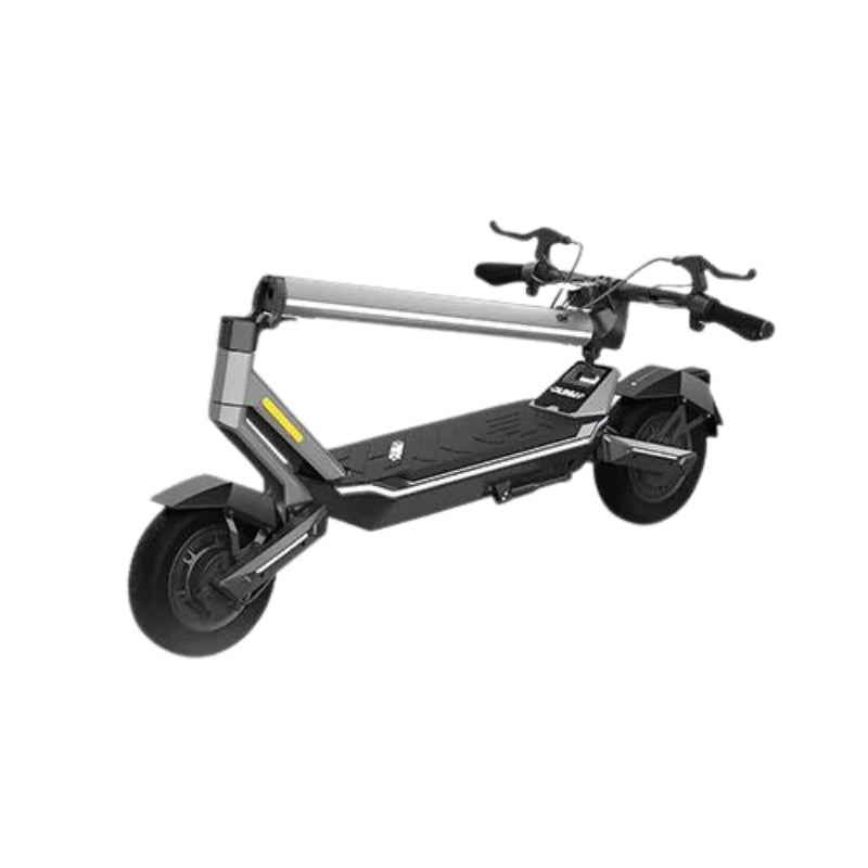 Veloz Punk Pro 2300W Dual Motor Regenerative Braking Range E-Scooter in Grey