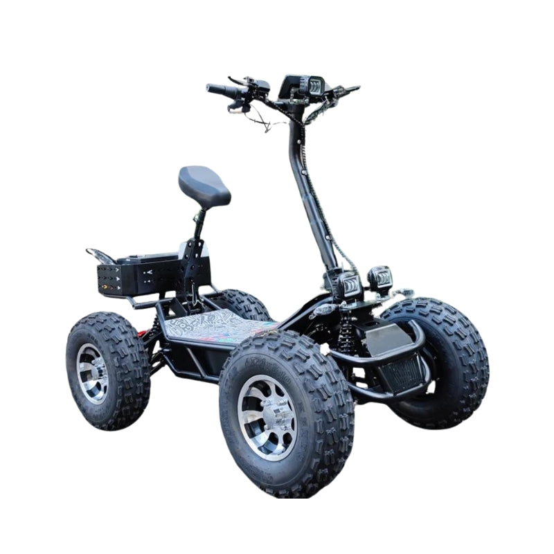 Veloz Terra Beast 8000W ATV Off Road E-Scooter in Black