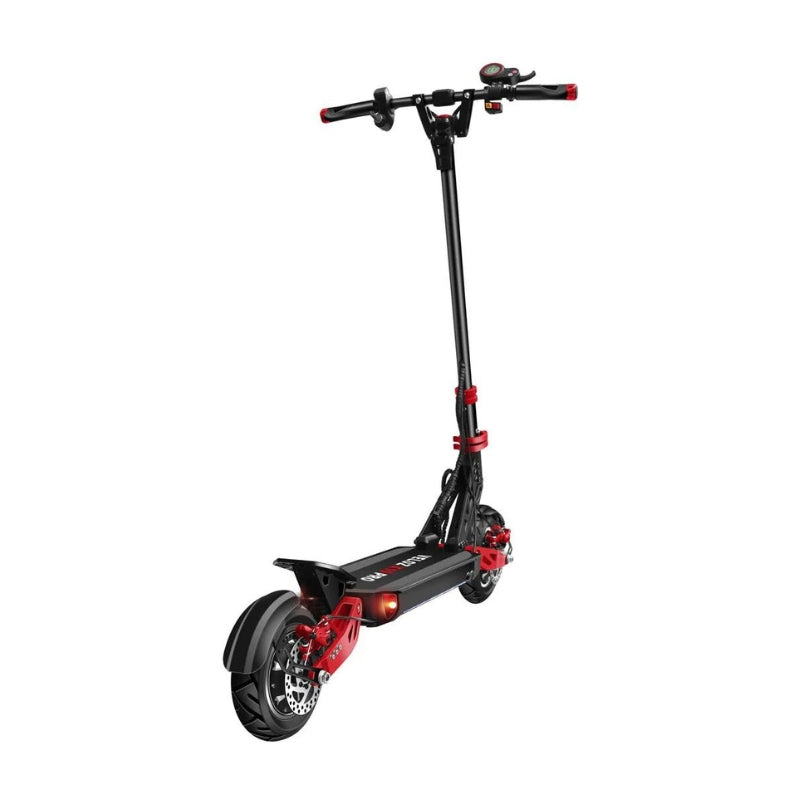 Veloz X10 Pro 2000W 70km/h Dual Motor E-Scooter in Black/Red