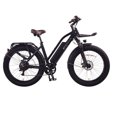 ET.Cycle T720 Electric Bike in the Colour Black Right Side View