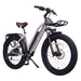 ET Cycle T720 Specs Electric Bike in Silver - Front Right Side View