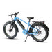 Eunorau 48v1000w Fat Hd in Colour Blue Rear Side View