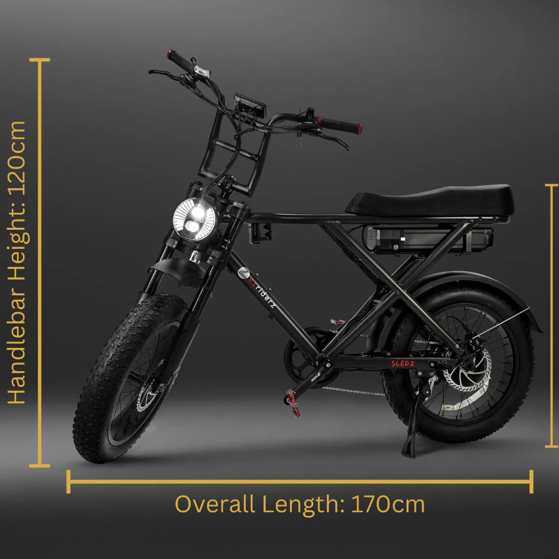 Ezriderz Sledz 2.0 Beast Electric Bike Specifications