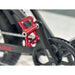 Ezriderz Sledz 2.0 Electric Bike in Colour Red Pedal