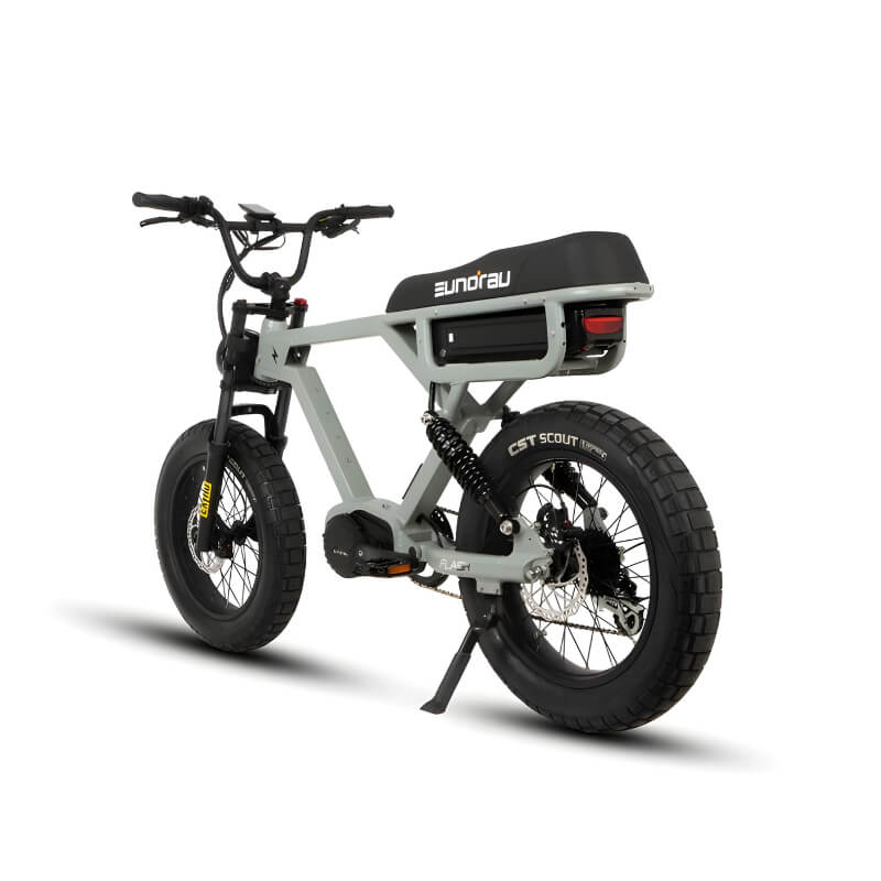 Flash Bike in Colour Lunar Dust Rear Side View