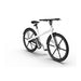 Honbike Uni4 E-Bike in Colour White Front Side View