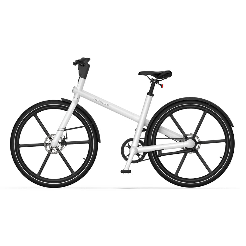 Honbike Uni4 Electric Bike in Colour White Left Side View