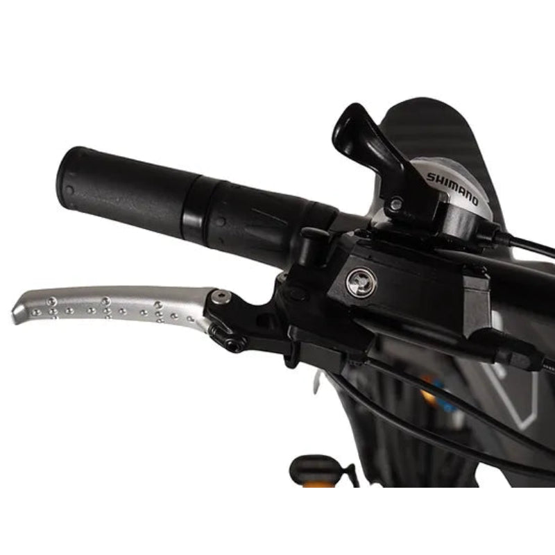 Kalahari Bike in Colour Black Handlebar Brake View