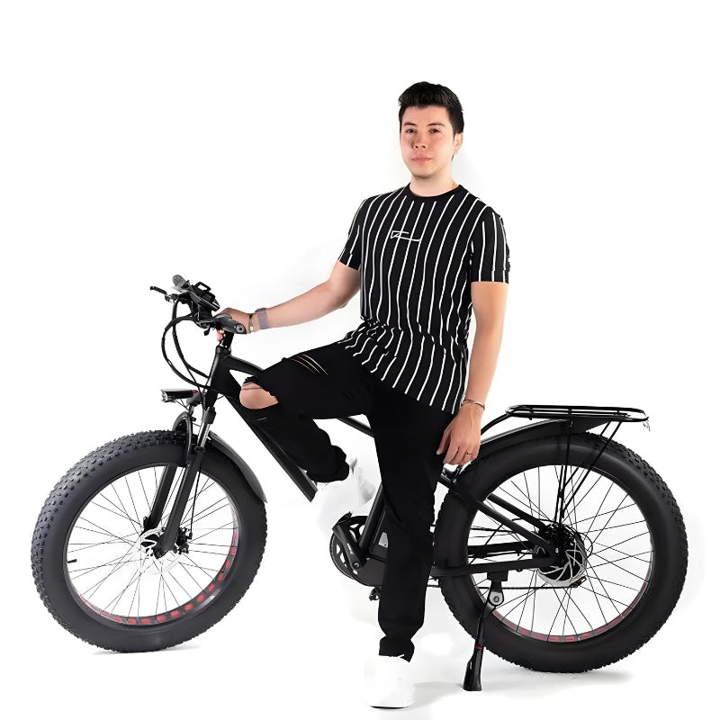 Kristall Ks26 48V22Ah 750W Fat Tire Ebike with a Person View