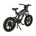 Kugoo T01 Electric Bike in Colour Black Rear Side View