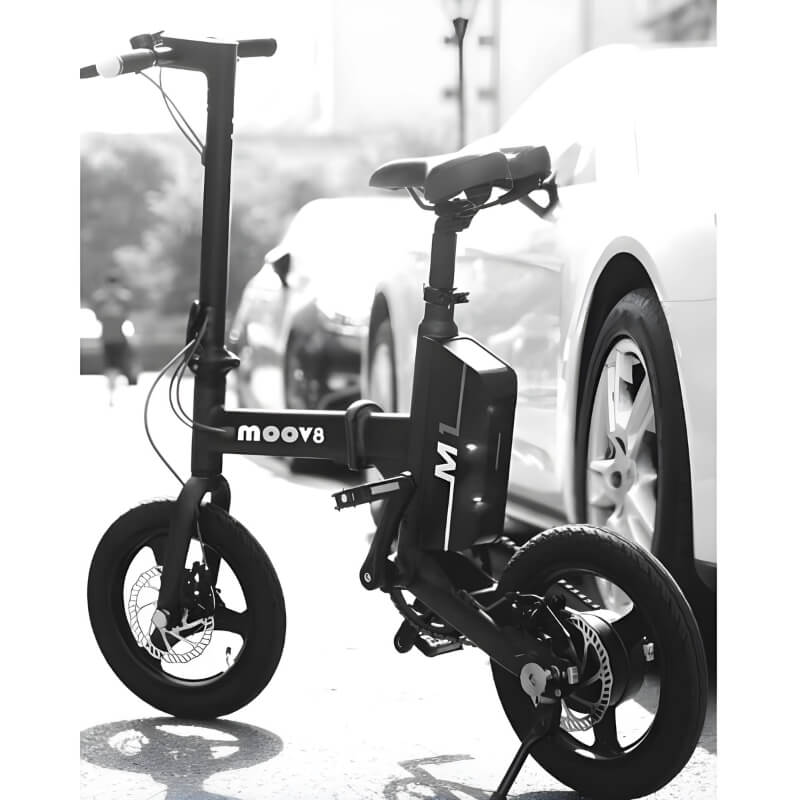 M1 Electric Bike in Colour Black 