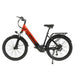 Mamba Savannah Ebike in Colour Red Left Side View