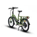 Max Cargo Ebike in Colour Green Rear Side View