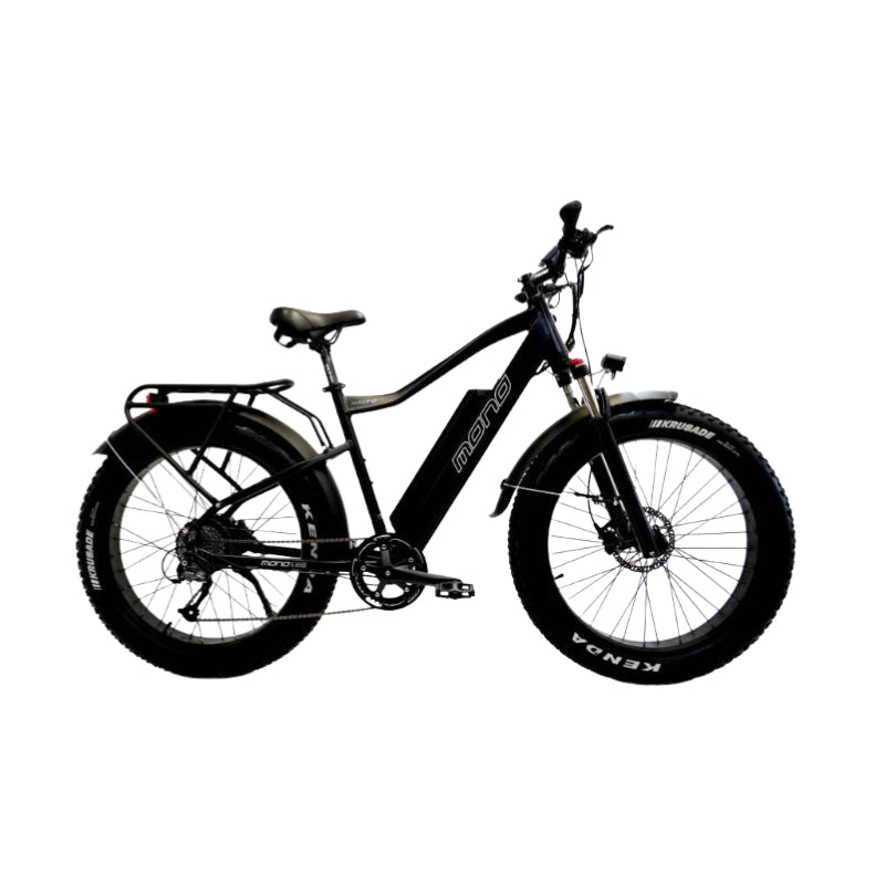 Outback Ebike in Colour Matt Black Right Side View