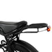 Sahara Bike Electric in Colour Ash Black Rear Seat View