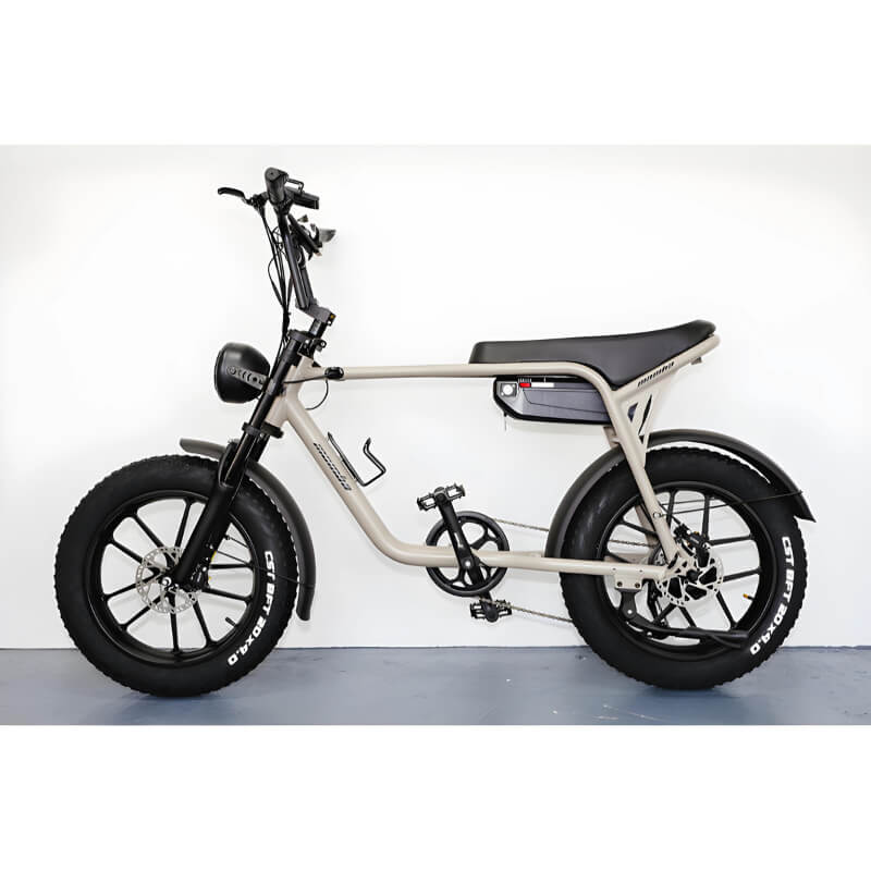 Sahara Bike in Colour Smoke Grey Side View