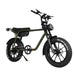 Sahara Ebike Fat Tyre Ebike in Colour Army Green Right Front Side View