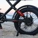 Sledz 2.0 Beast Ebike Rear Wheel and Suspension System of a Fat-Tire Electric Bike in Sandy Beach