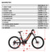 Specter-ST Ebike Geometry